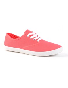 Basket souple et confortable pour femmes couleur corail à lacets HILDA