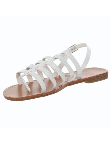 Sandales spartiates blanche verni CARINA Sandales spartiates blanche verni CARINA