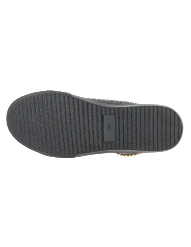 Ballerine simili cuir confortable noir SENTIER  Ballerine simili cuir confortable noir SENTIER
