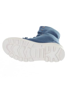 Bottine femme bleu pour la marche Montchal 2