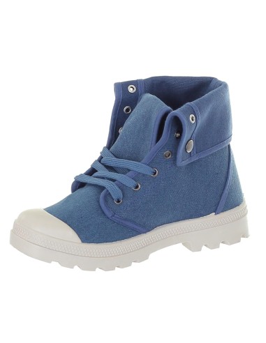 Bottine femme bleu pour la marche Montchal Bottine femme bleu pour la marche Montchal