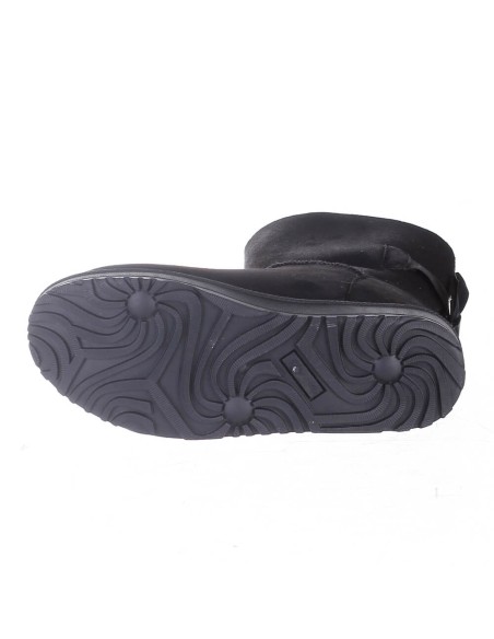 BOTTINE FEMME PERFORÉE A LACETS NOIR MARYLINE