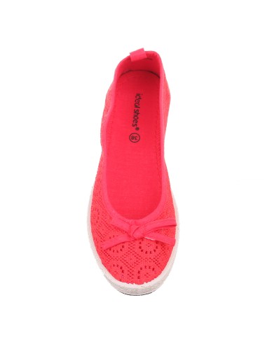 Ballerines femme aspect tricot blanc à noeud TRACY Ballerines femme aspect tricot blanc à noeud TRACY