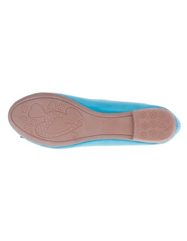 Ballerine plate  femme simili cuir d'excellente qualité à strass bleu turqoise MAGALY Ballerine plate  femme simili cuir d'excellente qualité à strass bleu turqoise MAGALY