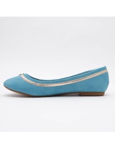 Ballerines femmes bleu Sophie  2