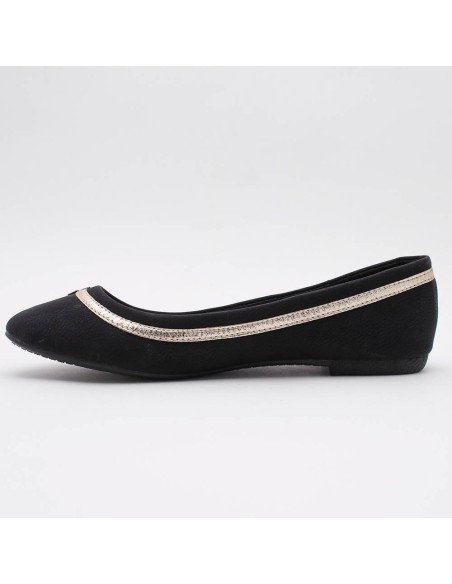 Ballerines femmes noir Sophie 