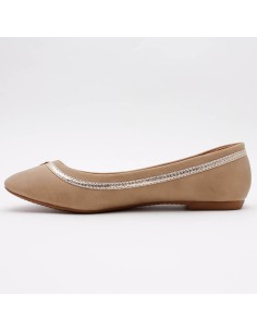 BALLERINES FEMMES KAKI SOPHIE 2