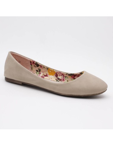 Ballerines confortables plate beige foncé CAROLE Ballerines confortables plate beige foncé CAROLE