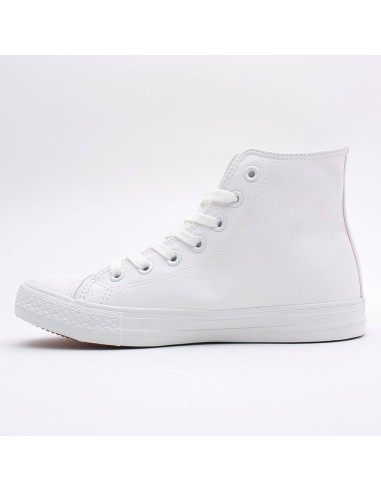 Baskets montantes blanches à fleur ELIE Baskets montantes blanches à fleur ELIE