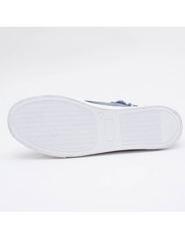 basket jeans à franges et lacets Joyce basket jeans à franges et lacets Joyce