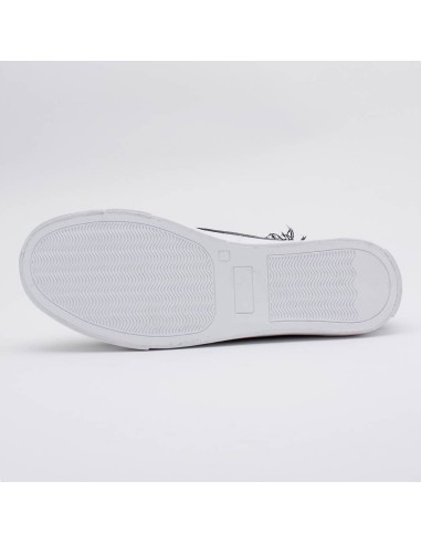 basket en jeans noir à franges et lacets Joyce basket en jeans noir à franges et lacets Joyce