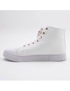 Baskets montantes perles et strass multicolores Wilecia 2