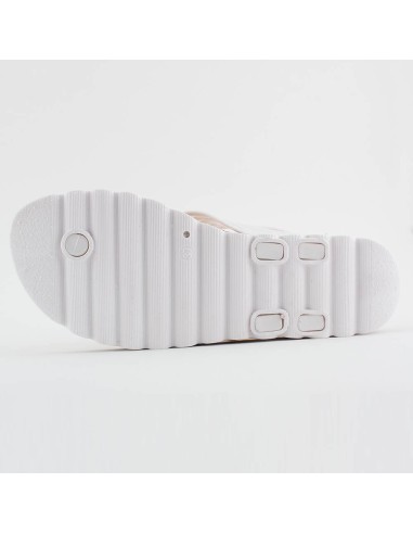 Sandales semelle liège à pétales blanches MARIELLA Sandales semelle liège à pétales blanches MARIELLA