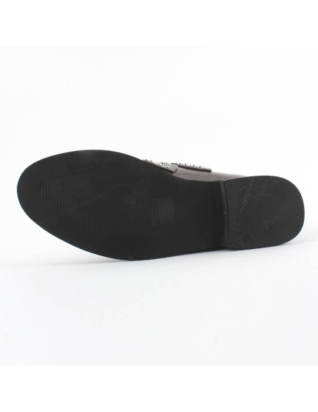 Derbies à scratchs cloutés noir New York