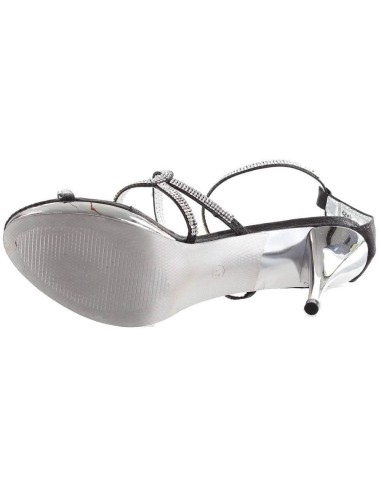 Sandales talon et strass fantaisie noir Yasmine Sandales talon et strass fantaisie noir Yasmine