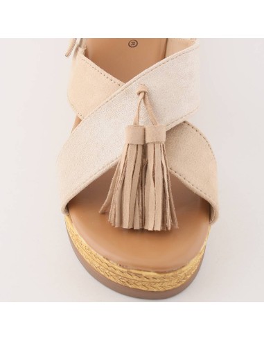 Sandales compensées bleu clair Adriana Sandales compensées bleu clair Adriana