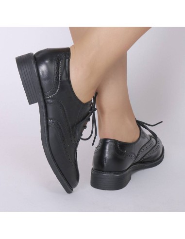 Derbies femme à lacets noir Louise Derbies femme à lacets noir Louise