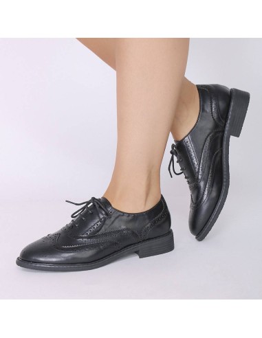 Derbies femme à lacets noir Louise Derbies femme à lacets noir Louise