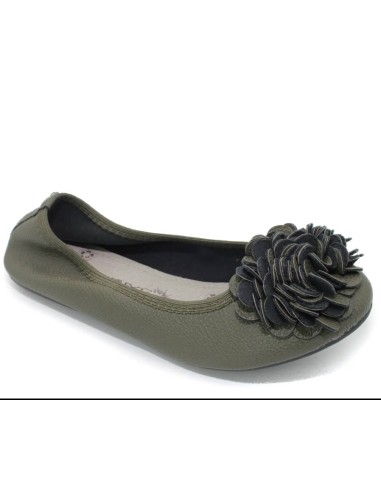 Ballerines souples vert bouteille MONCEAU Ballerines souples vert bouteille MONCEAU