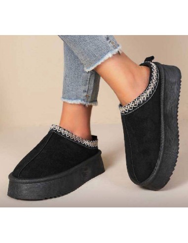 Bottines noires peau de mouton Riverina Bottines noires peau de mouton Riverina