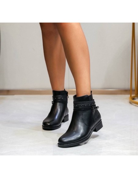 Bottines femme classiques noires Earlston