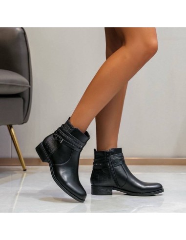 Bottines femme classiques noires Earlston